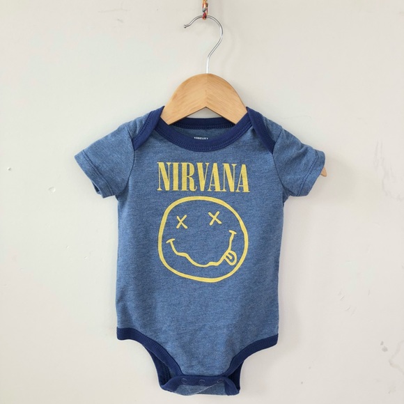 Nirvana Other - 👆3/ $15👆NWOT- Nirvana Smiley Onesie